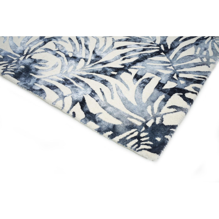 Alfombra BOTANICA BLUE (Colección Hecha a Mano)